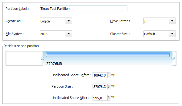 Hantera dina hårddiskpartitioner som en proffs med EaseUS Partition Master [Windows] EaseUS Partition Master Skapa partition