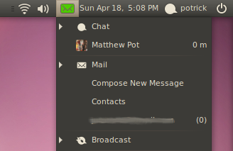 Ubuntu e-postinställning