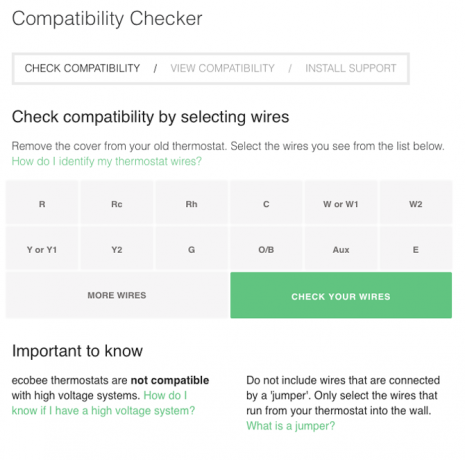 guide hur du ställer in ecobee4 smart termostat