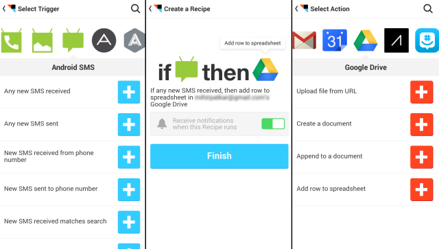 IFTTT-For-Android-Phone-logs-SMS-Google-Drive-Backup-texter