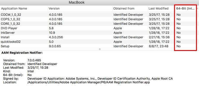 Mac 32-bitars appar
