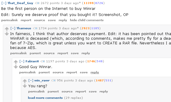 Love Is Blind, Batman, Winrar And More [Best of Reddit] reddit100dollars