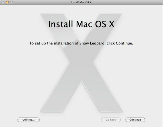 Hur du uppgraderar till Snow Leopard och vad du borde veta [Mac] SL install 2