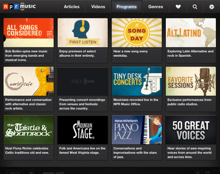 npr musik för iphone