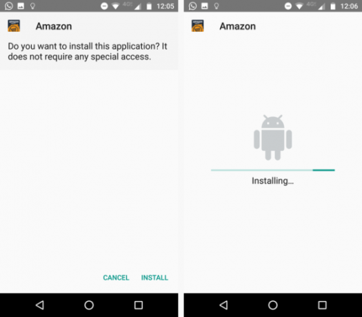 Google Play vs. Amazon Appstore: Vilket är bättre? installera appstore 571x500