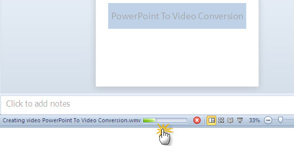 konvertera powerpoint till video