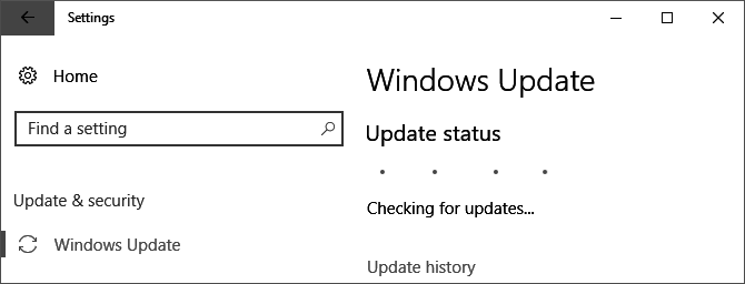 Windows 10 Windows-update-status