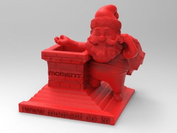 santa 3d-tryck