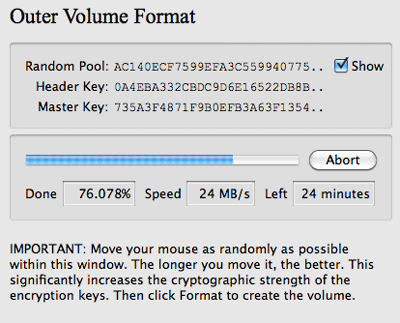 Hur man skapar en verkligt dold partition med TrueCrypt 7 5-kryptering