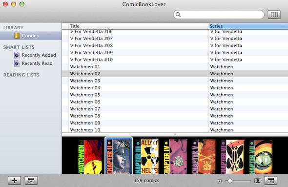 Njut av dina serier med ComicBookLover [Mac & iOS] comicbooklover 2