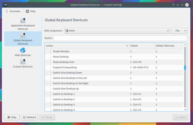 LinuxShortcuts-kde-System-inställningar