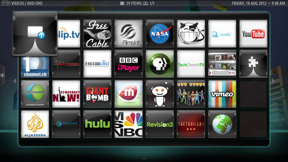 xbmc temainstallation