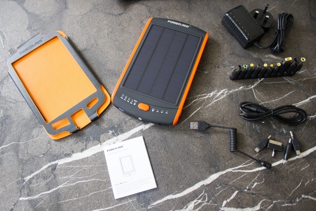 Poweradd Apollo Pro 23.000 mAh Solar Battery and Charger Review och Giveaway poweradd apollo pro 23000 solar battery pack review 4