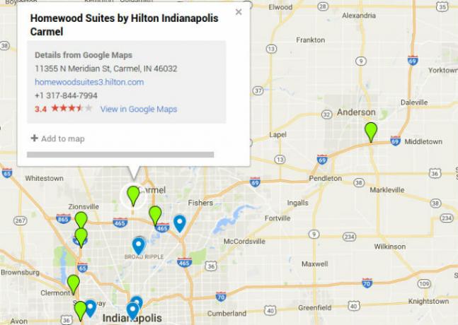 Google Maps Layer-hotell
