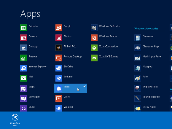 installera appar i Windows 8