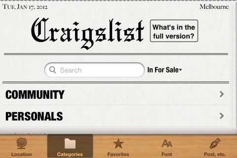 bästa app för craigslist på iphone