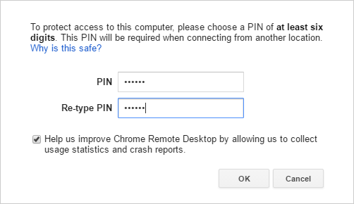 Kontrollera din dator var som helst med Chrome Remote Desktop Chrome chrome remote desktop windows 2