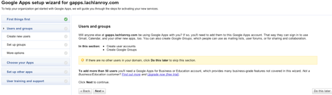 Google Apps Guide: Gratis e-post och mer på din webbplats ggle page16image8136 filtrerad
