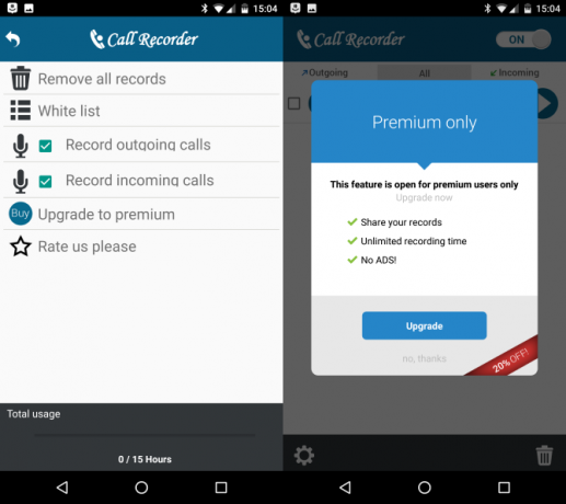 android-call-recorder automatisk