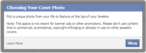Om att välja Facebook-omslagsfoto