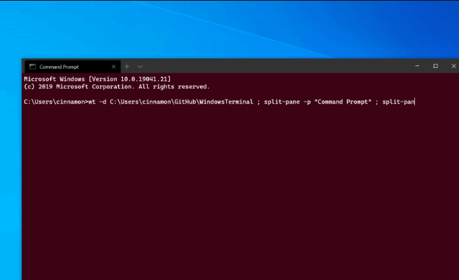 Kommandoradsargument för Windows-terminal
