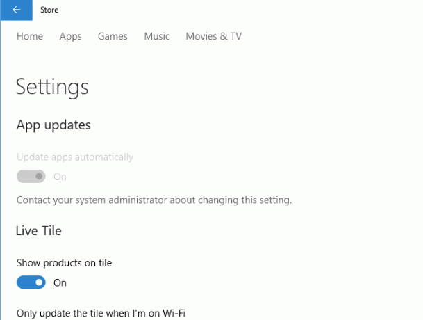 Så här stänger du av automatiska appuppdateringar i Windows 10 Win10 Home Store-inställningar 3