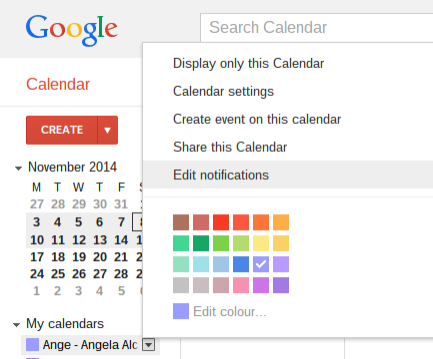Google Kalenderaviseringar