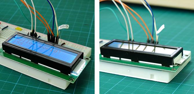 arduino display lcd