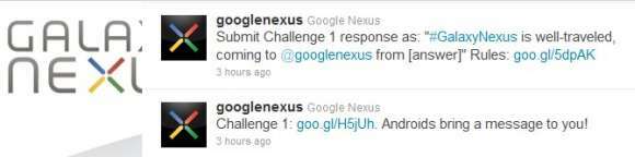 Google ger dig tio chanser att vinna din egen Galaxy Nexus, med start idag! [Nyheter] galaxynexustwitter