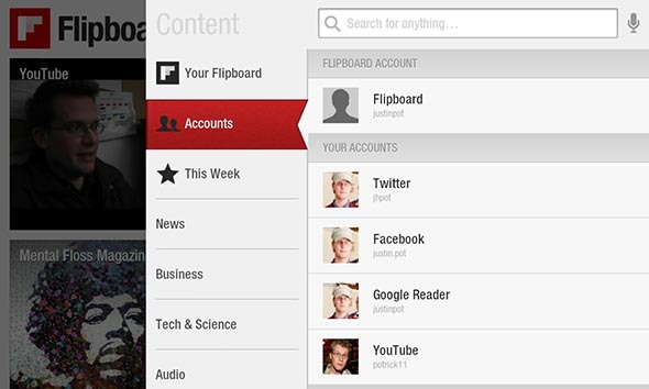 flipboard för Android